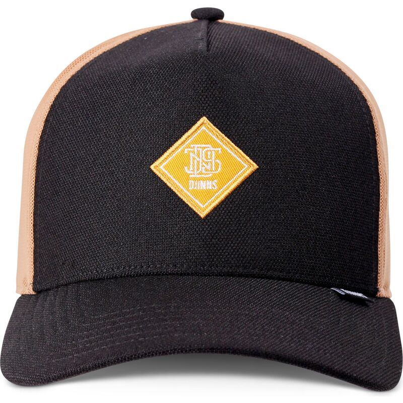 cappello-curvo-nero-snapback-hft-finefine-mesh-di-djinns cappello-curvo-nero-snapback-hft-finefine-mesh-di-djinns
