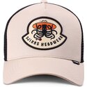 cappello-curvo-beige-snapback-hft-rose-kraken-di-djinns