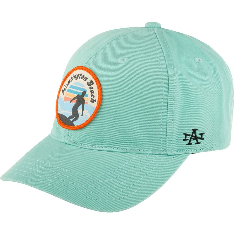 cappello-curvo-verde-cinghia-regolabile-hepcat-dei-huntington-beach-di-american-needle cappello-curvo-verde-cinghia-regolabile-hepcat-dei-huntington-beach-di-american-needle