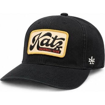 Cappello curvo nero cinghia regolabile Hepcat dei Kansas City Katz MLB di American Needle