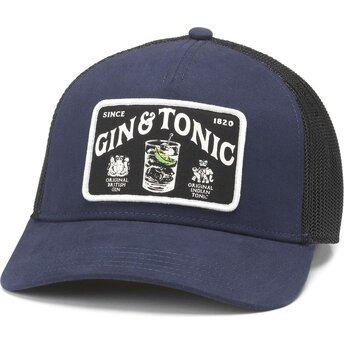 Cappello curvo blu marino snapback Archive Valin dei Gin and tonic Cocktails di American Needle