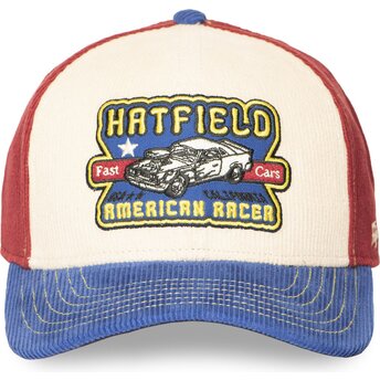 Cappello curvo multicolore snapback SEMI CAR di Hatfield