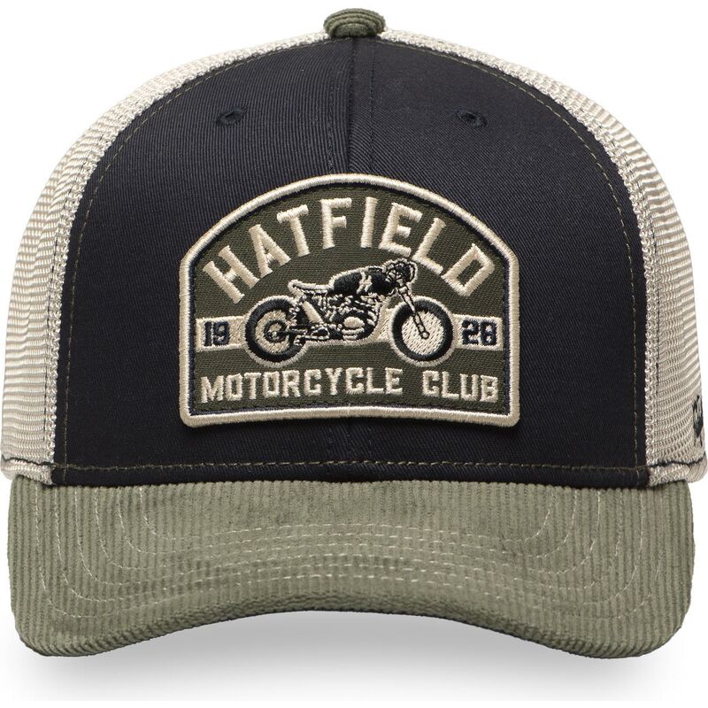 cappello-curvo-multicolore-snapback-semi-mot-di-hatfield cappello-curvo-multicolore-snapback-semi-mot-di-hatfield