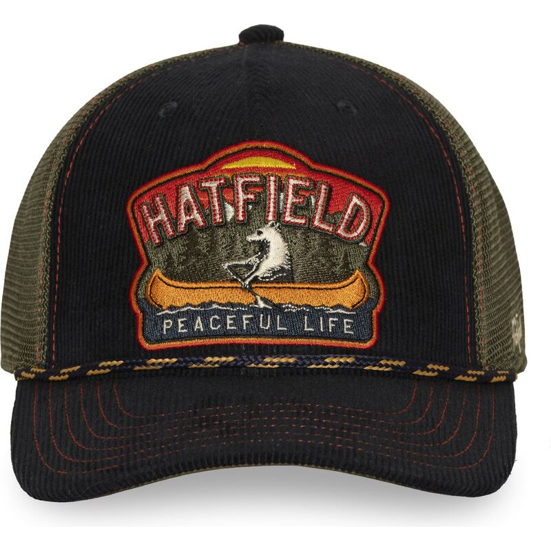 cappello-curvo-nero-snapback-pcs-pea-di-hatfield cappello-curvo-nero-snapback-pcs-pea-di-hatfield