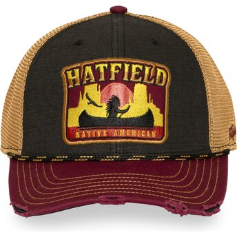 Cappello curvo multicolore snapback PCS IND di Hatfield