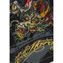 cappello-curvo-nero-snapback-crawling-di-ed-hardy
