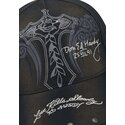 cappello-curvo-nero-cinghia-regolabile-storming-rose-washed-di-ed-hardy