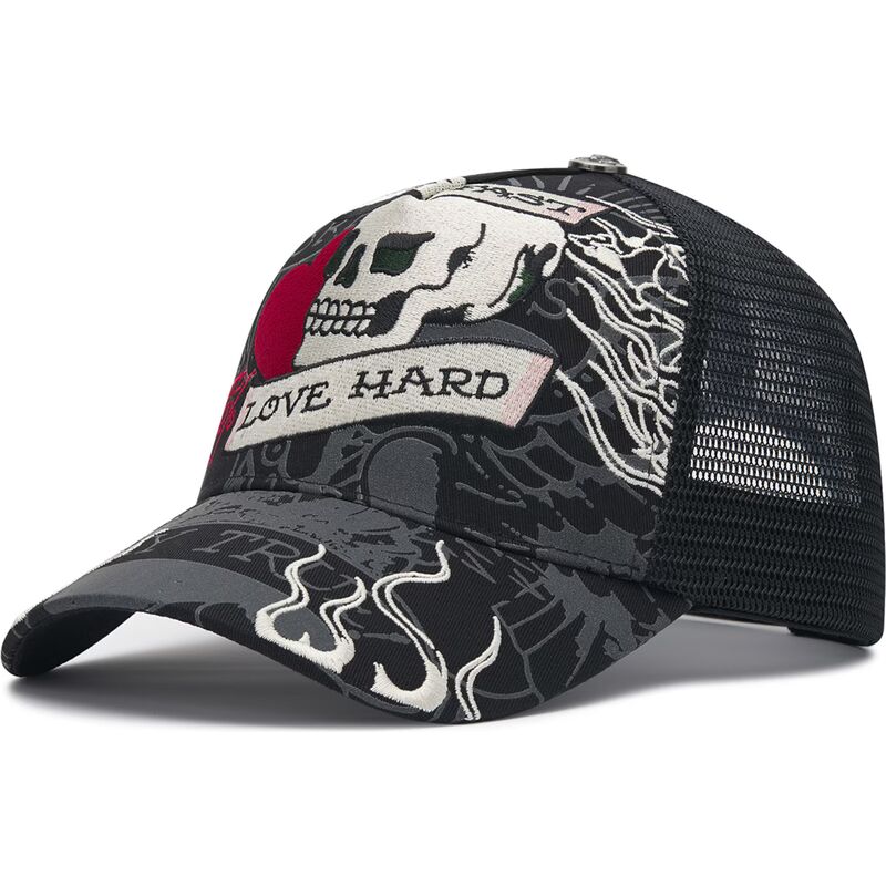 cappello-curvo-nero-snapback-live-fast-love-hard-di-ed-hardy cappello-curvo-nero-snapback-live-fast-love-hard-di-ed-hardy