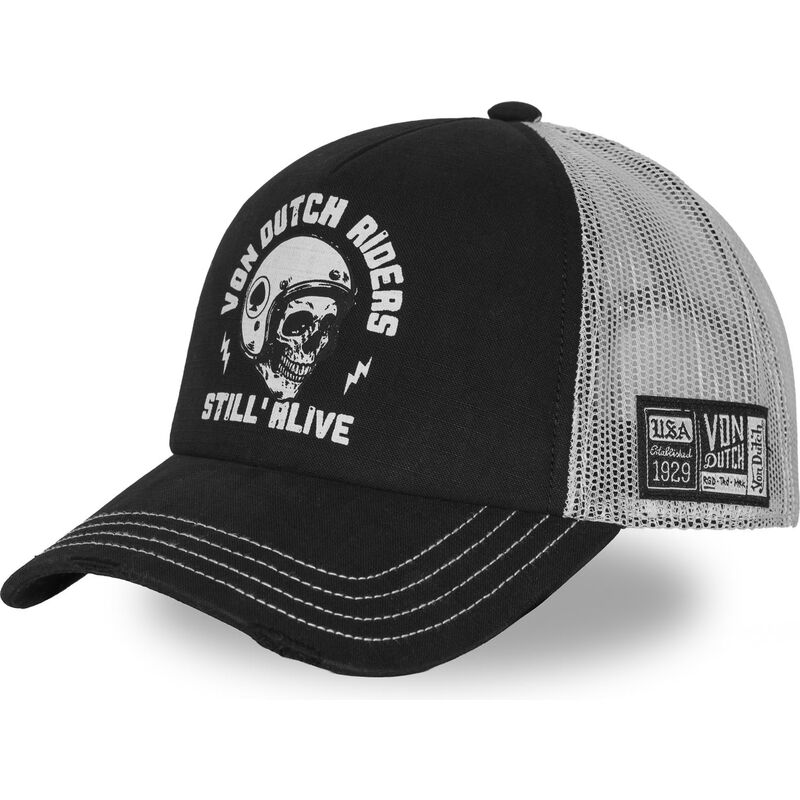 cappello-curvo-nero-snapback-crew38-di-von-dutch cappello-curvo-nero-snapback-crew38-di-von-dutch