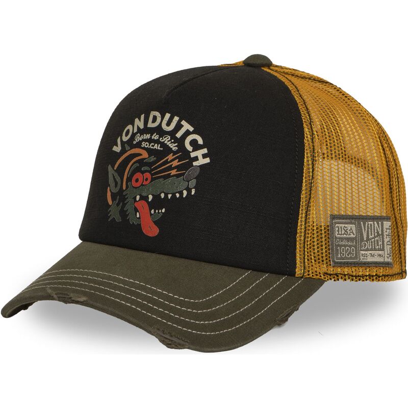 cappello-curvo-multicolore-snapback-crew35-di-von-dutch