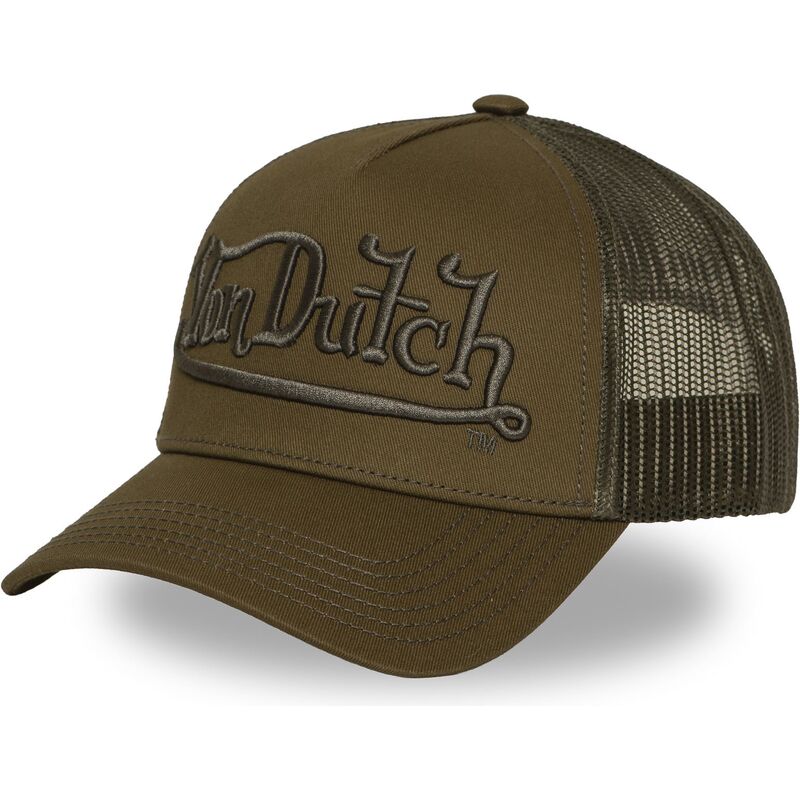 cappello-curvo-verde-snapback-emb06-di-von-dutch