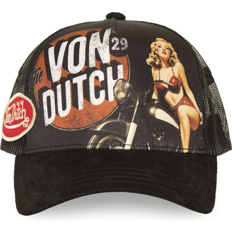 cappello-curvo-nero-snapback-subl21-di-von-dutch cappello-curvo-nero-snapback-subl21-di-von-dutch