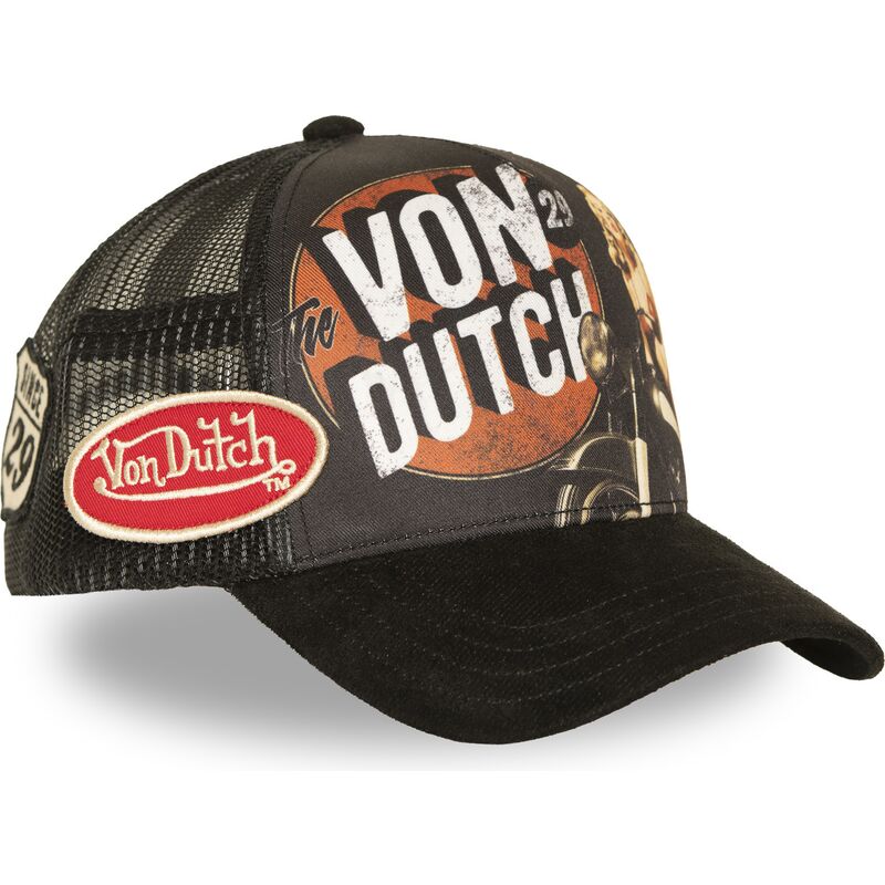 cappello-curvo-nero-snapback-subl21-di-von-dutch cappello-curvo-nero-snapback-subl21-di-von-dutch