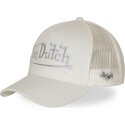 cappello-curvo-crema-snapback-rainbow-di-von-dutch
