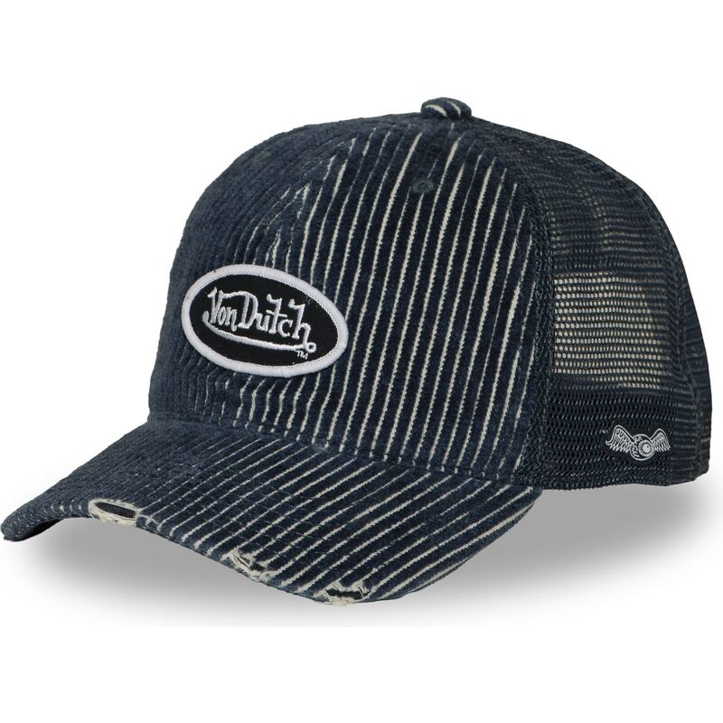 cappello-curvo-blu-marino-snapback-mac16-di-von-dutch