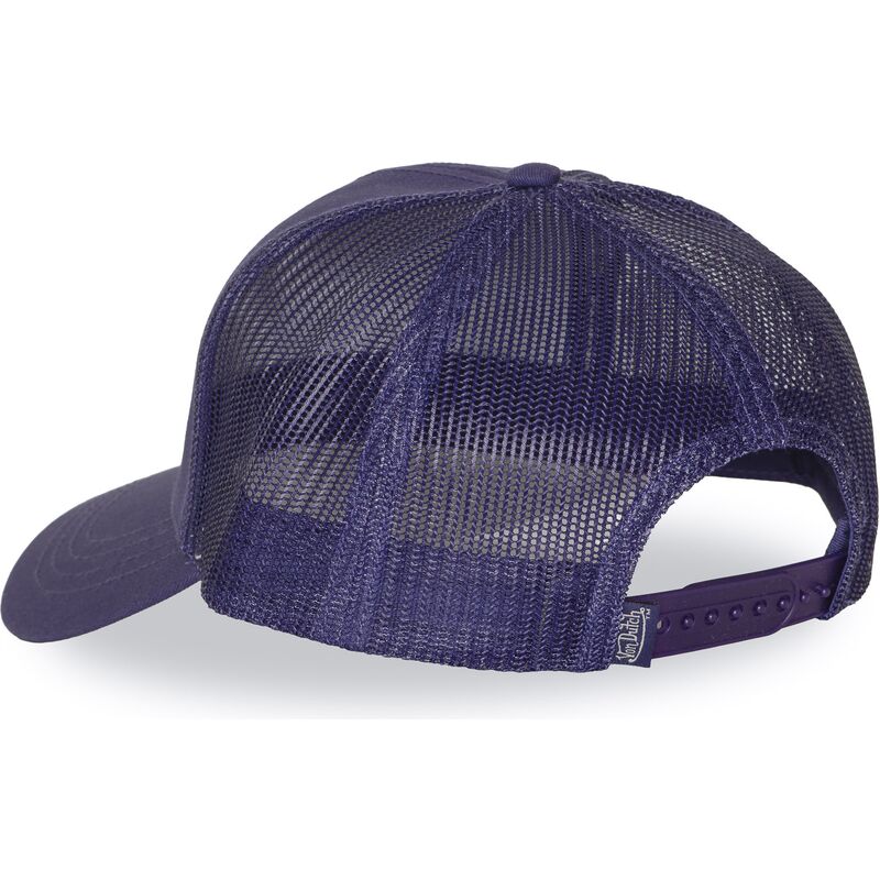 cappello-curvo-viola-snapback-log22-di-von-dutch