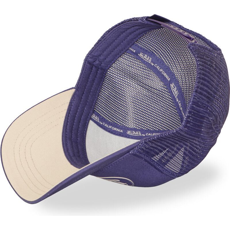 cappello-curvo-viola-snapback-log22-di-von-dutch