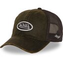 cappello-curvo-marrone-snapback-mac17-di-von-dutch