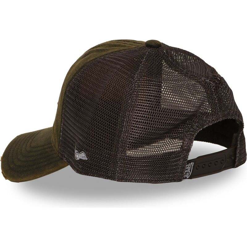 cappello-curvo-marrone-snapback-mac17-di-von-dutch