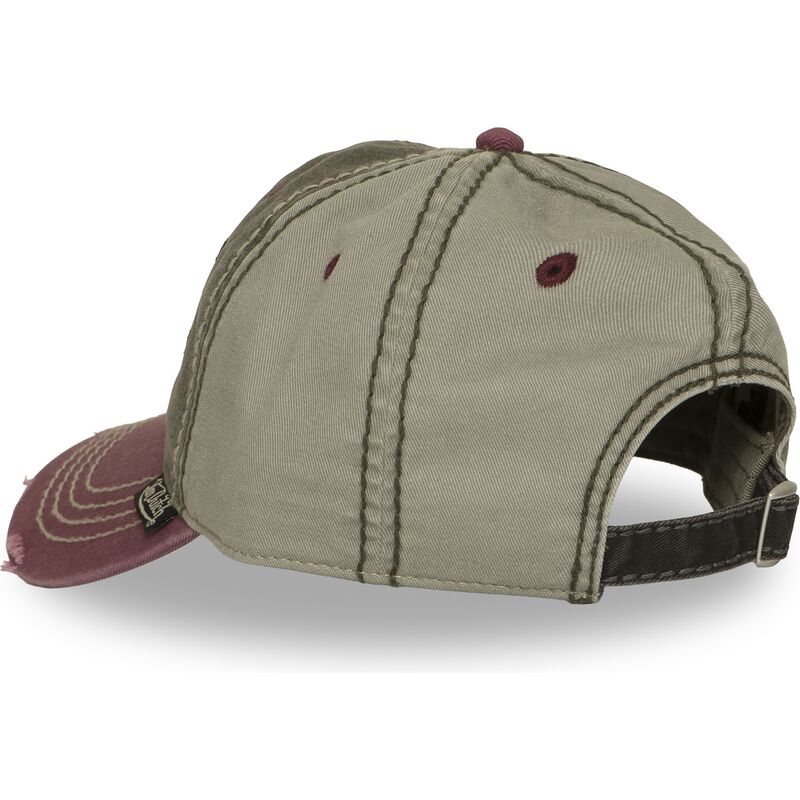 cappello-curvo-multicolore-cinghia-regolabile-retro17-di-von-dutch
