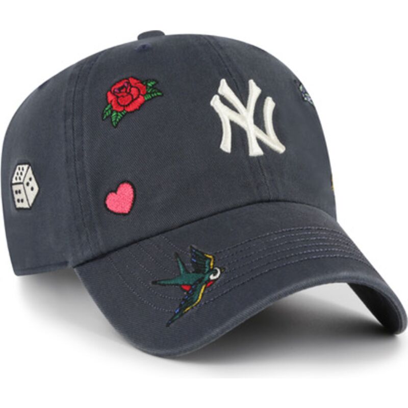 cappello-curvo-blu-marino-cinghia-regolabile-clean-up-multi-scatter-dei-new-york-yankees-mlb-di-47-brand
