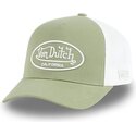 cappello-curvo-verde-cinghia-regolabile-lof-b29b-di-von-dutch