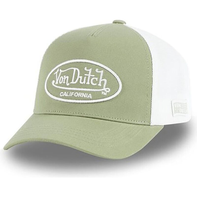 cappello-curvo-verde-cinghia-regolabile-lof-b29b-di-von-dutch