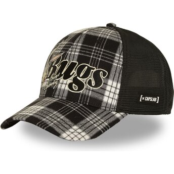 Cappello curvo nero snapback LOO14 RAB Bugs Bunny Looney Tunes di Capslab