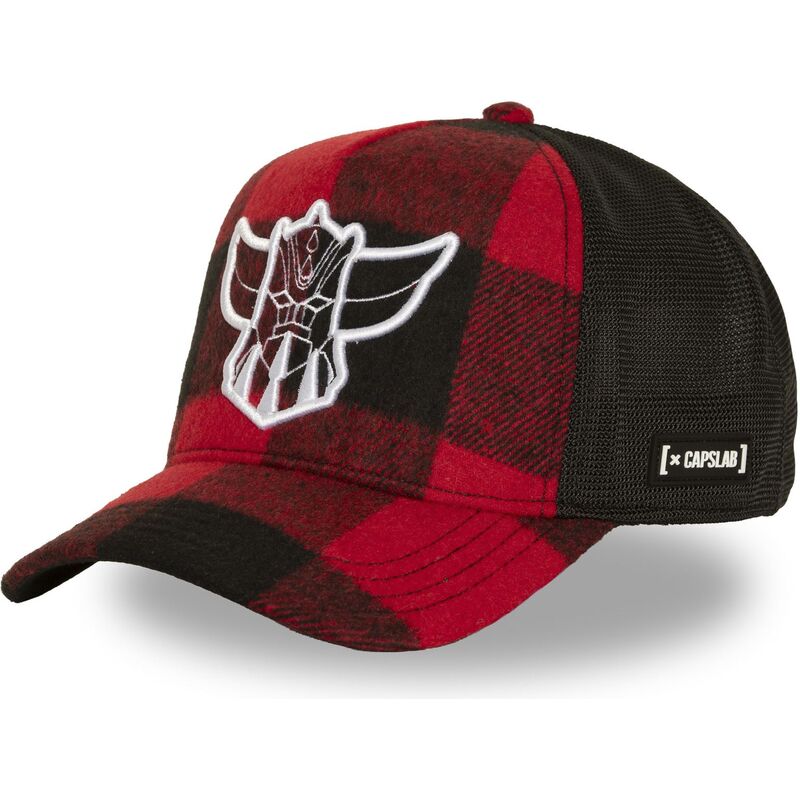 cappello-curvo-rosso-snapback-gol8-hea-goldrake-robot-grendizer-di-capslab
