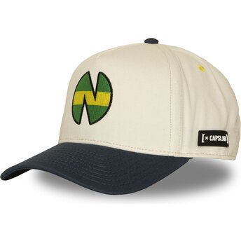 Cappello curvo beige snapback OET2 PAT Campeones: Holly Hutton Campioni: Oliver e Benji di Capslab