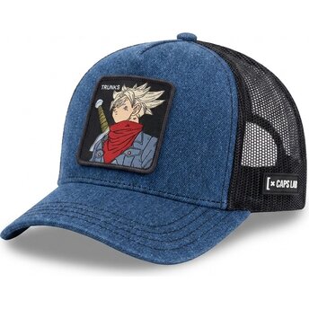 Cappello curvo blu marino snapback DBS9 TRU Trunks Dragon Ball di Capslab