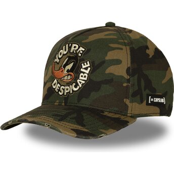 Cappello curvo mimetizzazione snapback LOO14 DES Paperino Looney Tunes di Capslab