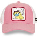 cappello-curvo-rosa-snapback-smu3-sof-puffetta-i-puffi-di-capslab
