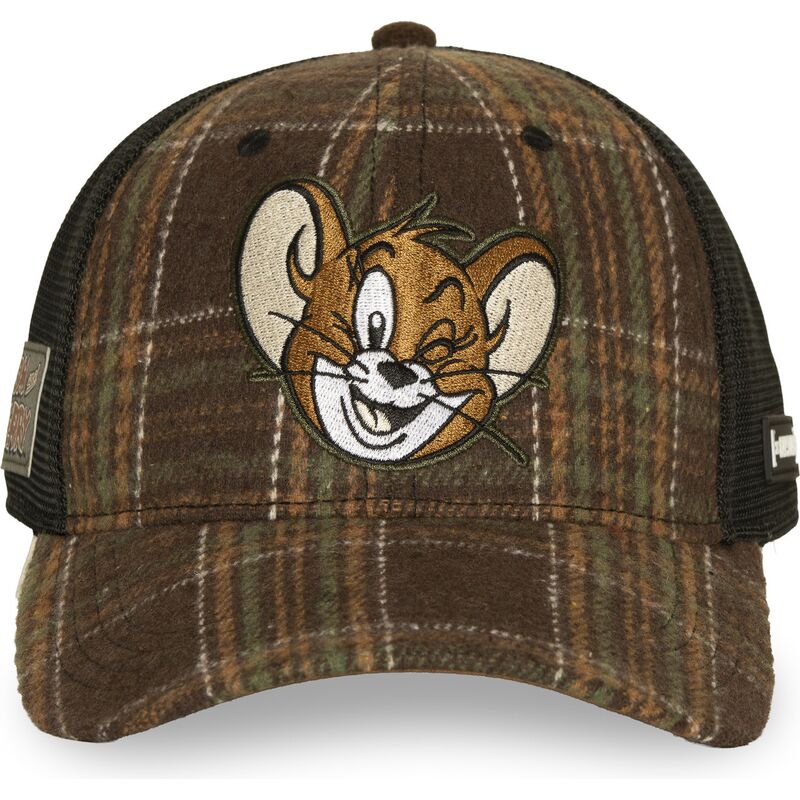 cappello-curvo-marrone-snapback-taj9-jer-jerry-looney-tunes-di-capslab