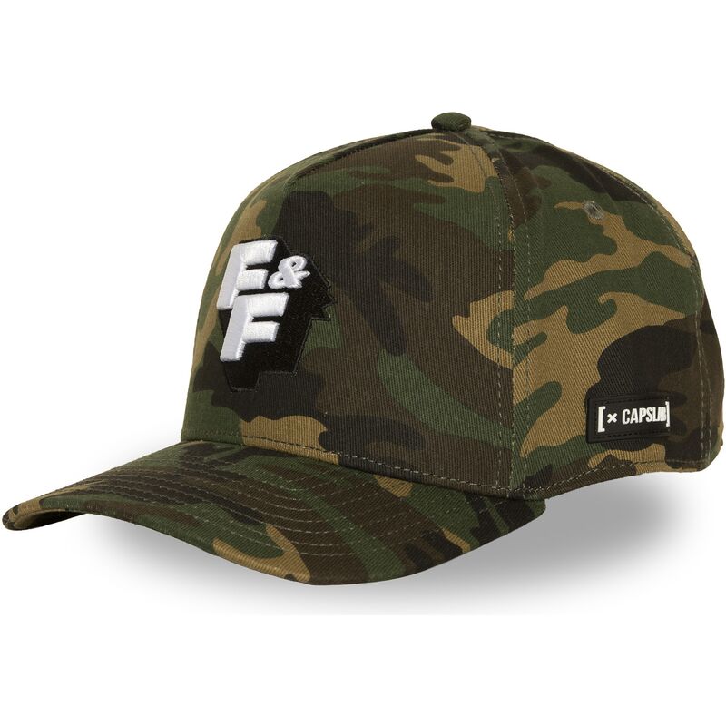 cappello-curvo-mimetizzazione-snapback-ff01-log-fast-furious-di-capslab cappello-curvo-mimetizzazione-snapback-ff01-log-fast-furious-di-capslab