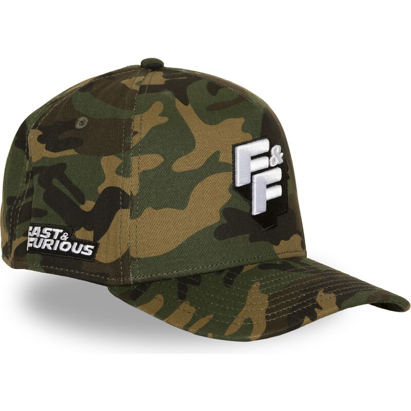 cappello-curvo-mimetizzazione-snapback-ff01-log-fast-furious-di-capslab cappello-curvo-mimetizzazione-snapback-ff01-log-fast-furious-di-capslab