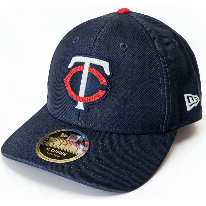 cappello-curvo-blu-marino-snapback-9forty-m-crown-field-of-dreams-dei-minnesota-twins-mlb-di-new-era