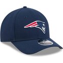 cappello-curvo-blu-marino-snapback-9forty-m-crown-team-dei-new-england-patriots-nfl-di-new-era