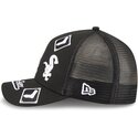 cappello-curvo-nero-snapback-9forty-m-crown-a-frame-all-over-dei-chicago-white-sox-mlb-di-new-era