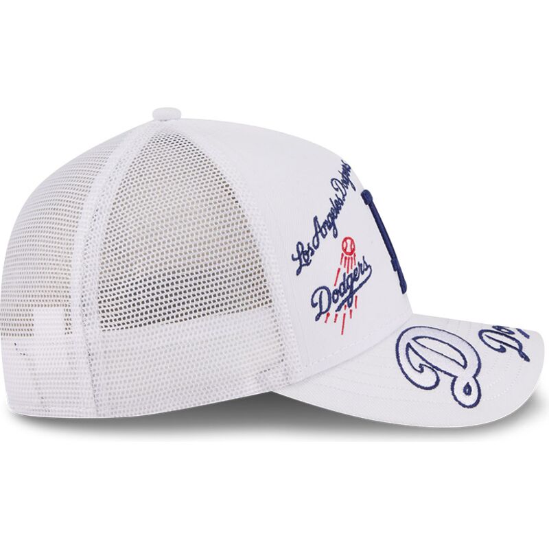 cappello-curvo-bianco-snapback-9forty-m-crown-a-frame-all-over-dei-los-angeles-dodgers-mlb-di-new-era cappello-curvo-bianco-snapback-9forty-m-crown-a-frame-all-over-dei-los-angeles-dodgers-mlb-di-new-era