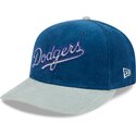 cappello-curvo-blu-snapback-9fifty-9fifity-two-tone-cord-dei-los-angeles-dodgers-mlb-di-new-era