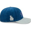 cappello-curvo-blu-snapback-9fifty-9fifity-two-tone-cord-dei-los-angeles-dodgers-mlb-di-new-era