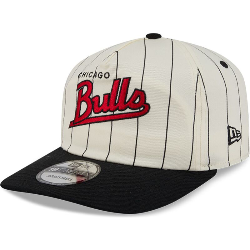 cappello-curvo-beige-snapback-19twenty-pinstripe-dei-chicago-bulls-nba-di-new-era