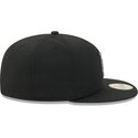 cappello-piatto-nero-aderente-59fifty-side-script-dei-los-angeles-dodgers-mlb-di-new-era