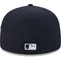 cappello-piatto-blu-marino-aderente-59fifty-side-script-dei-new-york-yankees-mlb-di-new-era