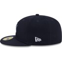 cappello-piatto-blu-marino-aderente-59fifty-rhinestone-badge-dei-new-york-yankees-mlb-di-new-era