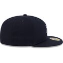 cappello-piatto-blu-marino-aderente-59fifty-rhinestone-badge-dei-new-york-yankees-mlb-di-new-era