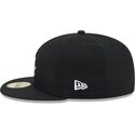 cappello-piatto-nero-aderente-59fifty-rhinestone-badge-dei-chicago-white-sox-mlb-di-new-era