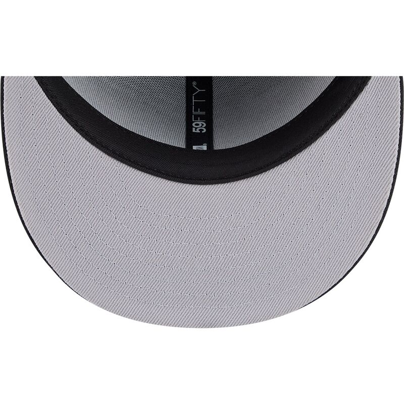 cappello-piatto-nero-aderente-59fifty-rhinestone-badge-dei-chicago-white-sox-mlb-di-new-era