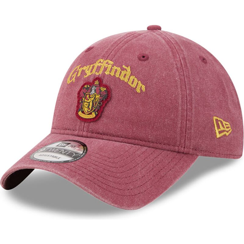 cappello-curvo-rosso-cinghia-regolabile-9twenty-na-lifestyle-f1-dei-gryffindor-harry-potter-di-new-era